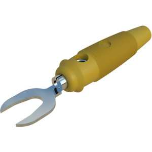SKS Hirschmann Test & Measurement KB 2 gelb / yellow