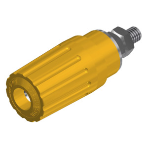 SKS Hirschmann Test & Measurement PKI 100 gelb / yellow / yellow