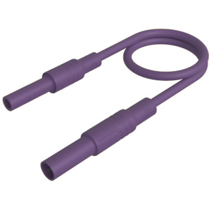 SKS Hirschmann Test & Measurement MAL S GG-B 100/2,5 violett / violet