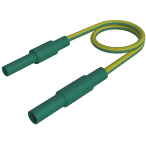 SKS Hirschmann Test & Measurement MAL S GG-B 200/2,5 gelb/grun / yellow/green