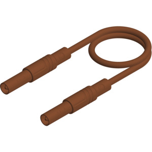 SKS Hirschmann Test & Measurement MLS GG 100/2,5 braun/brown