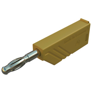 SKS Hirschmann Test & Measurement LAS N WS gelb / yellow Au