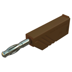 SKS Hirschmann Test & Measurement LAS N WS braun/brown Au