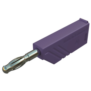 SKS Hirschmann Test & Measurement LAS N WS violett /violet Au