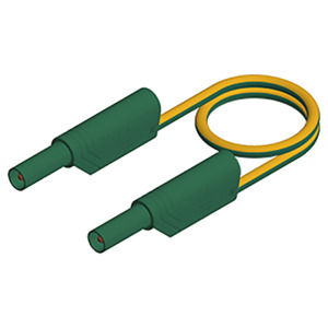 SKS Hirschmann Test & Measurement MLS WS 150/2,5 gelb/gruen, yellow/green