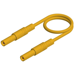 SKS Hirschmann Test & Measurement MLS SIL GG 100/1 gelb / yellow