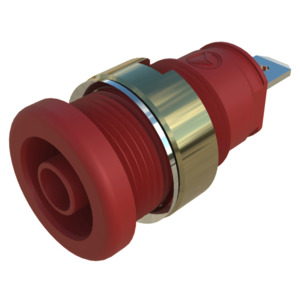 SKS Hirschmann Test & Measurement SEB 2610 F4,8 rot / red