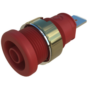 SKS Hirschmann Test & Measurement SEB 2620 F6,3 rot / red