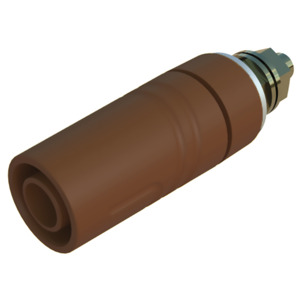 SKS Hirschmann Test & Measurement SAB 2600 G M4 Au, braun / brown