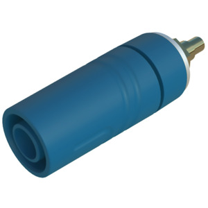 SKS Hirschmann Test & Measurement SAB 2640 LK Au, blau / blue
