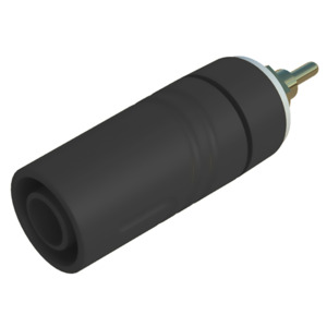 SKS Hirschmann Test & Measurement SAB 2630 S1,9 Au, schwarz / black