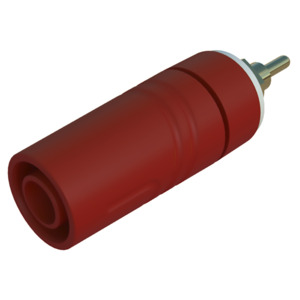 SKS Hirschmann Test & Measurement SAB 2630 S1,9 Au, rot / red