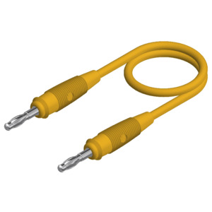 SKS Hirschmann Test & Measurement SML 100/1 gelb / yellow