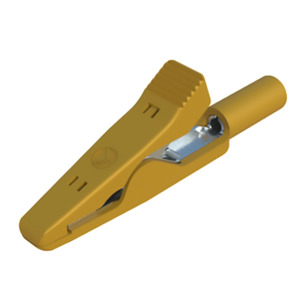 SKS Hirschmann Test & Measurement MA 1 S gelb / yellow