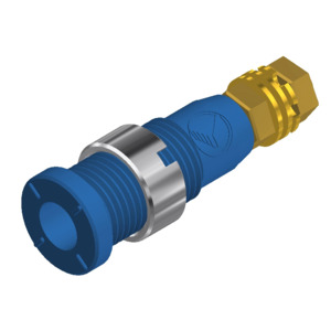 SKS Hirschmann Test & Measurement MSEB 2600 G M3 Au blau / blue
