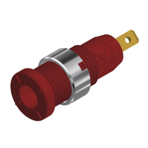 SKS Hirschmann Test & Measurement MSEB 2610 F 2,8 Au rot / red