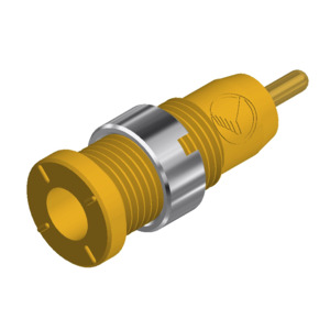 SKS Hirschmann Test & Measurement MSEB 2630 S 1,9 Au gelb / yellow