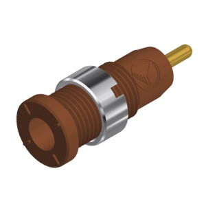 SKS Hirschmann Test & Measurement MSEB 2630 S 1,9 Au braun / brown
