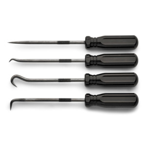 Wright Tool 9UPSP4 Mini Pick and Hook Set, High Carbon Polished Steel, 4  Pieces