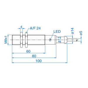 Altech AIS18F08AN024-2M