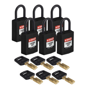 Brady CPT-BLK-25PL-KA6PK