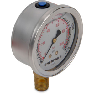 Enerpac G2536L Hydraulic Pressure Gauge, 2.5