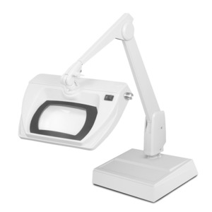 Stretch-view LED Magnifier Lamp (dimmable)