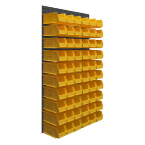 Louvered Wall Panels & Bin Rails