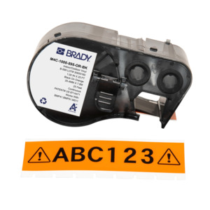 Brady M4C-1000-595-OR-BK