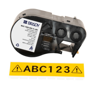 Brady M4C-1000-595-YL-BK