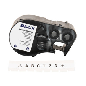 Brady M4C-375-595-WT-BK