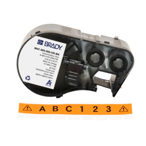 Brady M4C-500-595-OR-BK