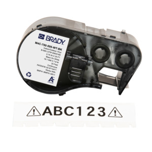 Brady M4C-750-595-WT-BK