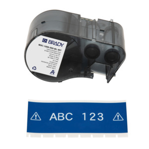 Brady M5C-1500-595-BL-WT