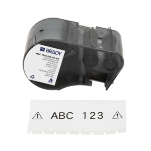 Brady M5C-1500-595-WT-BK