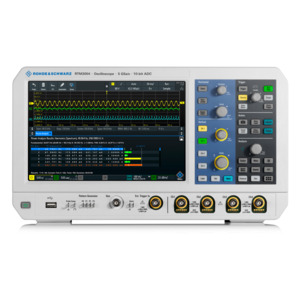 Rohde & Schwarz RTM-54PKUS Mixed Signal Oscilloscope Bundle, RTM3004,  4/16CH, 500MHz, 2.5GS/s, RTM3000 Series