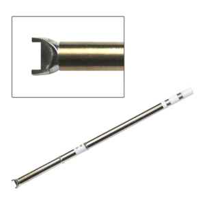 Hakko T15-BCF2 Soldering Tip, Bevel, Tinned Face, 2 mm (45
