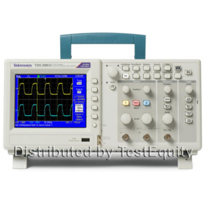 Tektronix TDS2012C Digital Storage Oscilloscope, 2 Channel, 100MHz, 2GS/s,  2.5 kpts, TDS2000C Series | TestEquity