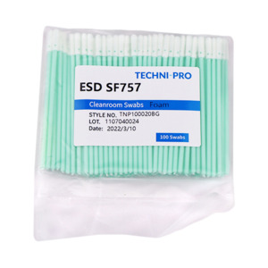 Techni-Pro FSWB750 Cleanroom Swab, ESD Foam, Static Dissipative