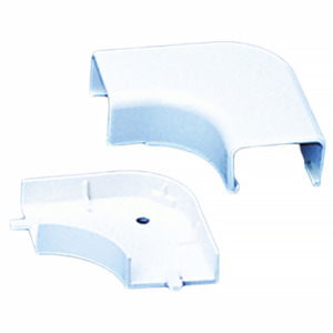 Outside Corner 1.5 White, for Wire Hider Raceway (each) 