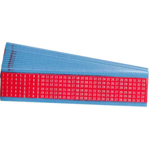 Brady WM-1-33-RD-PK