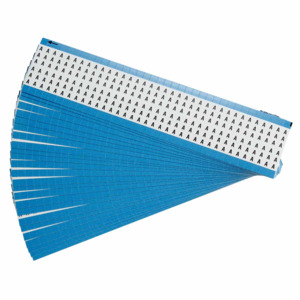 Brady WM-1-33-PK Etiketten-Set – 825 Stück, Fortlaufende Zahlen 1–33, Selbstklebend & Repositionierbar