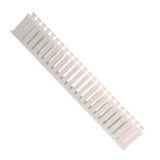 その他 noma TestEquity: Panduit G2X4WH6 Wide Slot Wiring Duct, No Cover