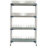 Metro PR48X4 MetroMax I Four-Shelf Stationary Drying Rack, 24x48x74