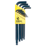 TestEquity: Techni-Pro 758IE936 Hex Key Set, 12 Piece, L-Ball End