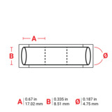 Brady 3PS-187-2-WT-3