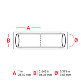 Brady 3PS-375-2-WT-2