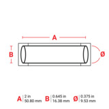Brady 3PS-375-2-WT