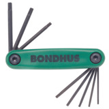 Bondhus 12632 8-Piece Torx Fold Up Key Set, T6-T25 | Techni-Tool