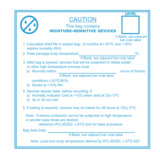 SCS - 51060HIC125 Humidity Card, 5-10-60%, 125/Can